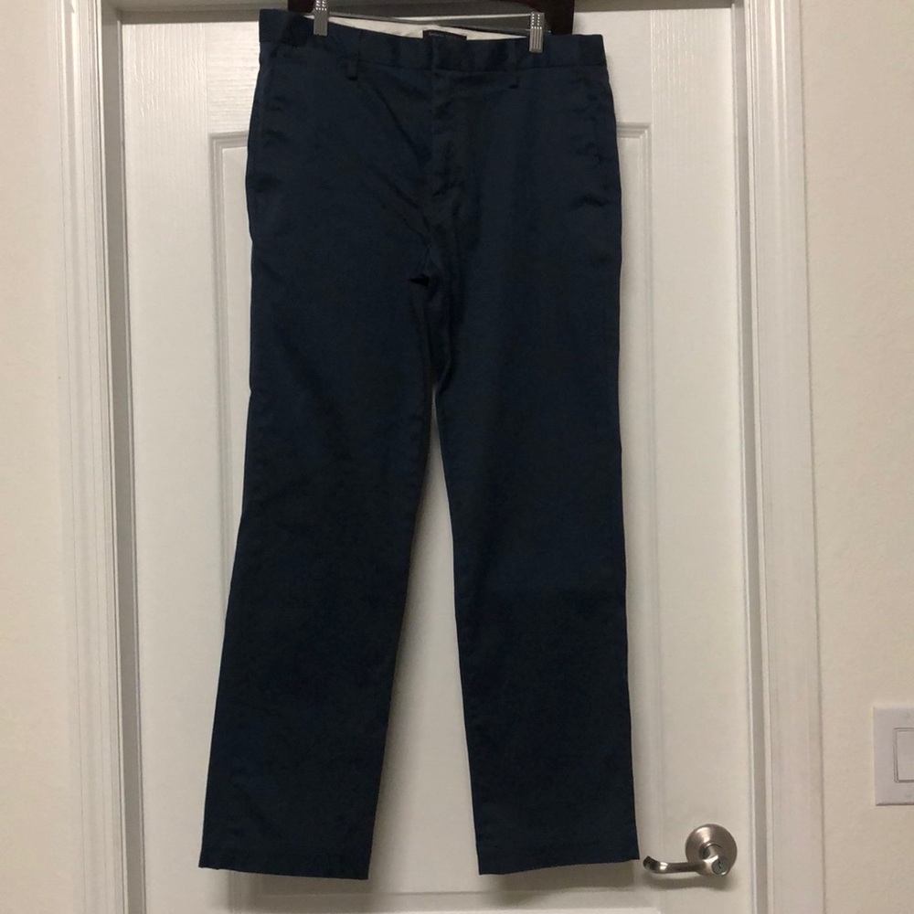 Banana Republic Navy Aiden Chino Slim Fit 34x32